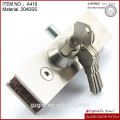 Stainless steel Glass patch lock fitting,glass door clamp,centre glass door lock